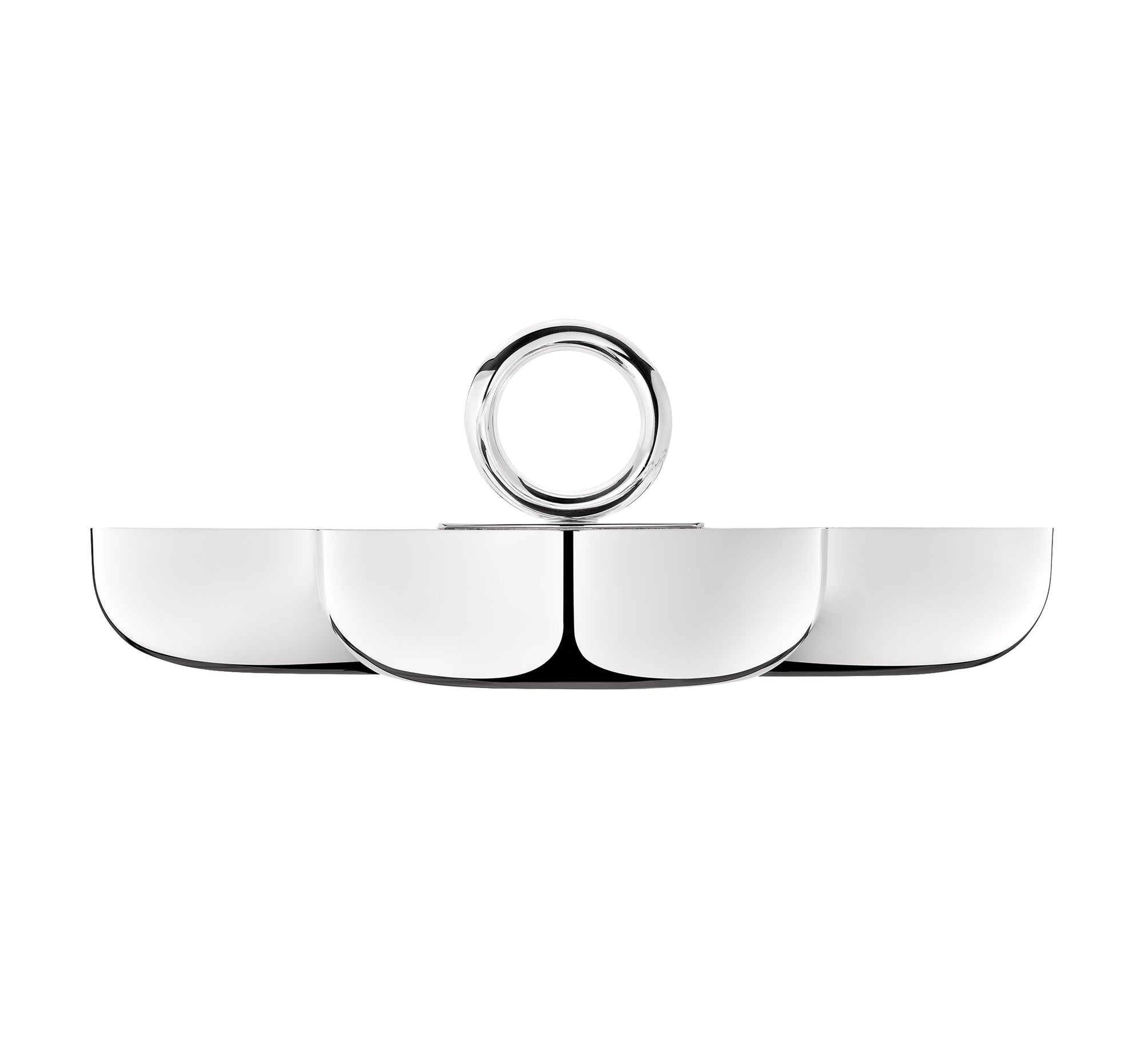 3 part  servers - Argent Plaqué