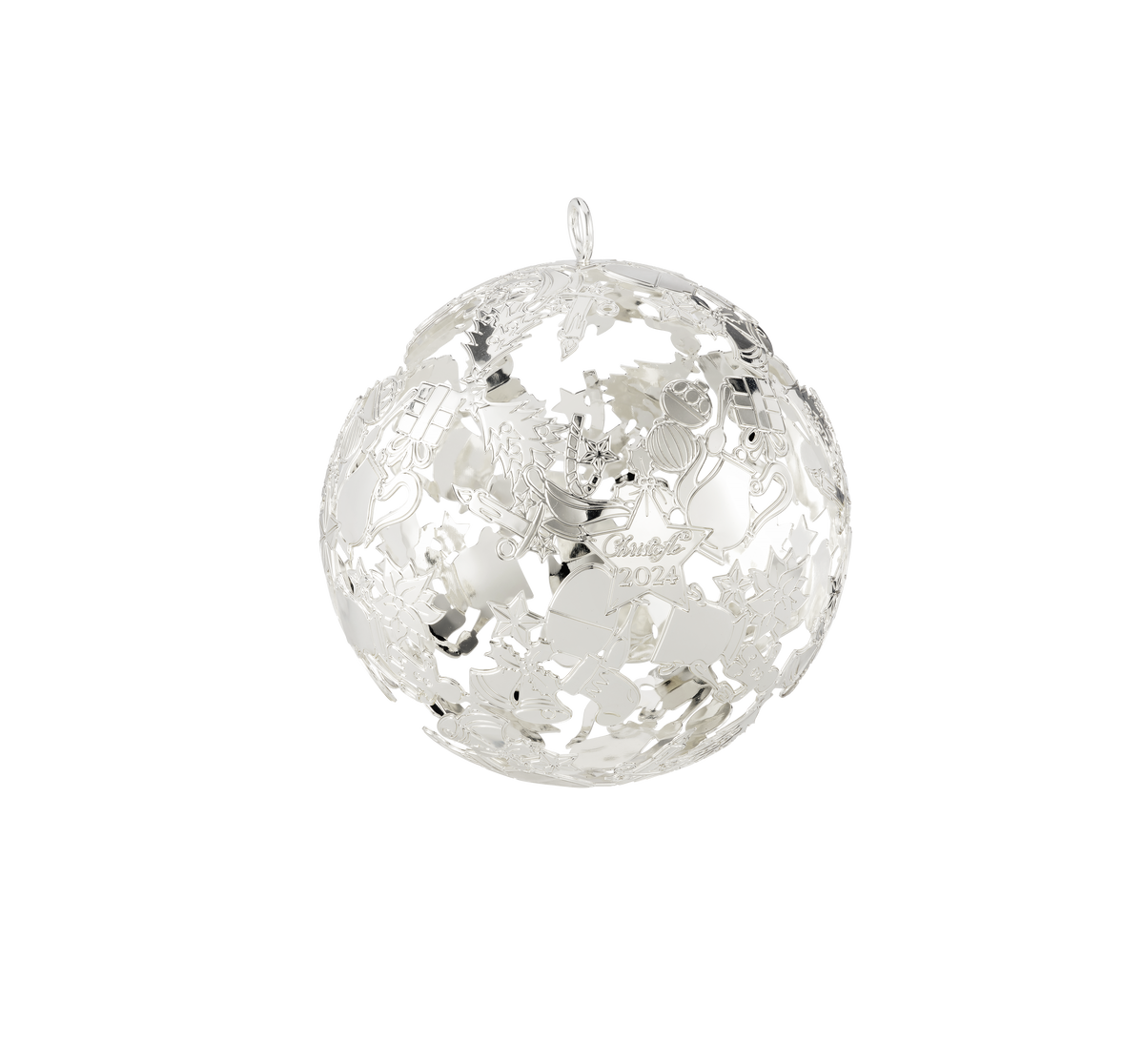Christmas balls - Plaqué argent