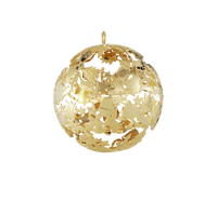 Christmas balls - Métal doré