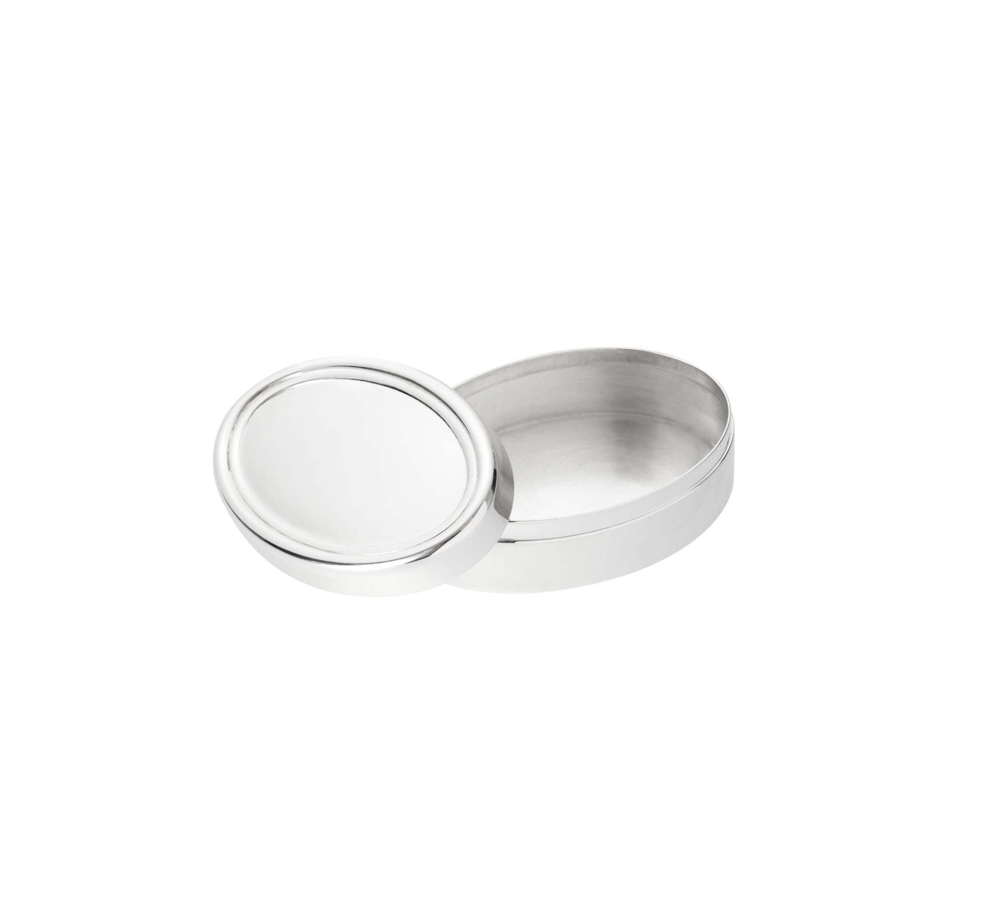 Pill boxes - Argent plaqué