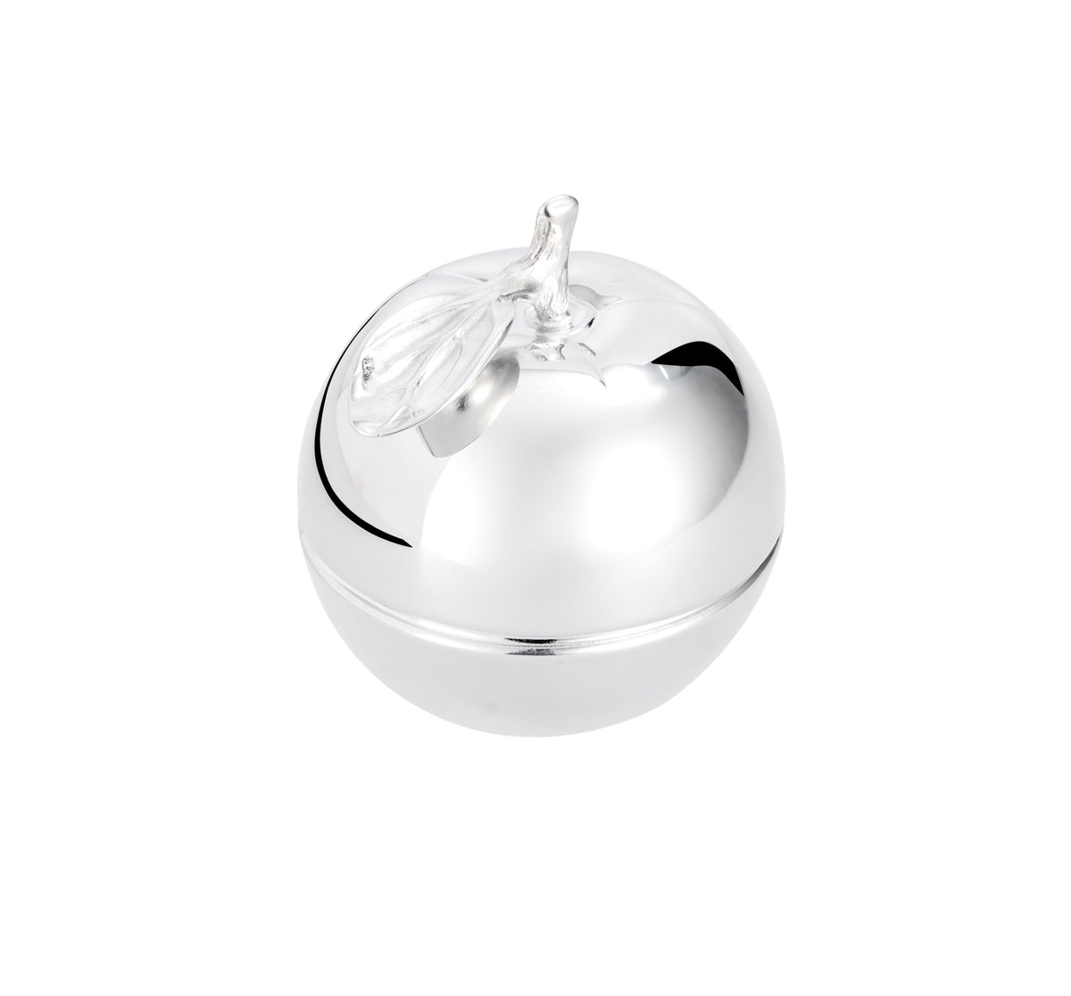 Bonbonnière Pomme en argent plaqué - Argent