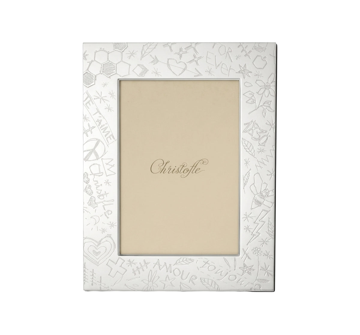 Cadre photo 13x18cm Graffiti - Argent