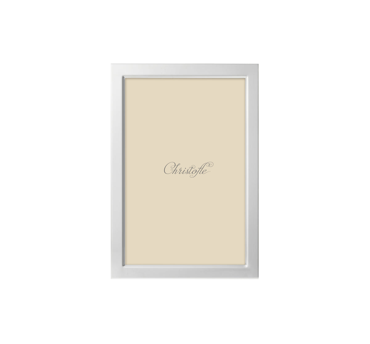 10x15cm Plain Photo Frame - Silver