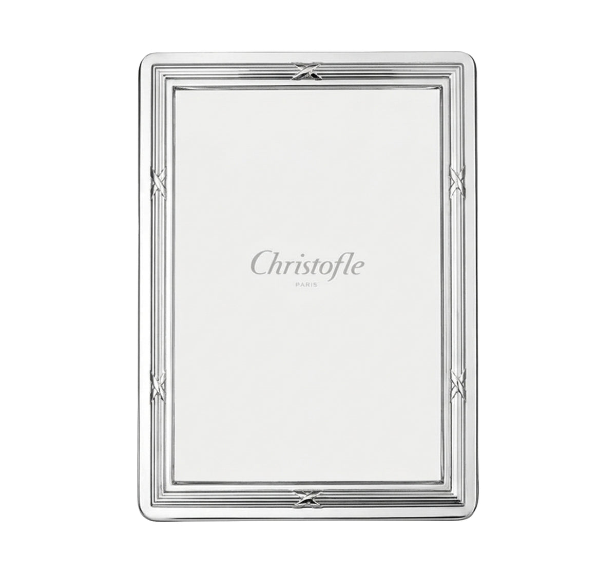 18x24cm silver-plated photo frame - Silver
