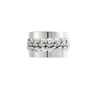 Rond de serviette Babylone - Argent