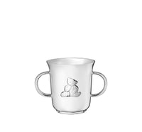 Timbale 2 anses 6,8cm en argent plaqué - Argent