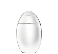 Silver-plated birth egg - Silver