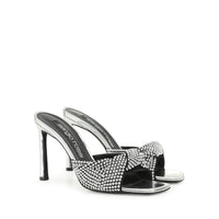 Mules à talons Sr Evangelie 95 - Nero & Palladio & Argento