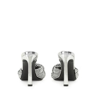 Mules à talons Sr Evangelie 95 - Nero & Palladio & Argento