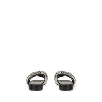 Sandales plates Sr Evangelie - Nero
