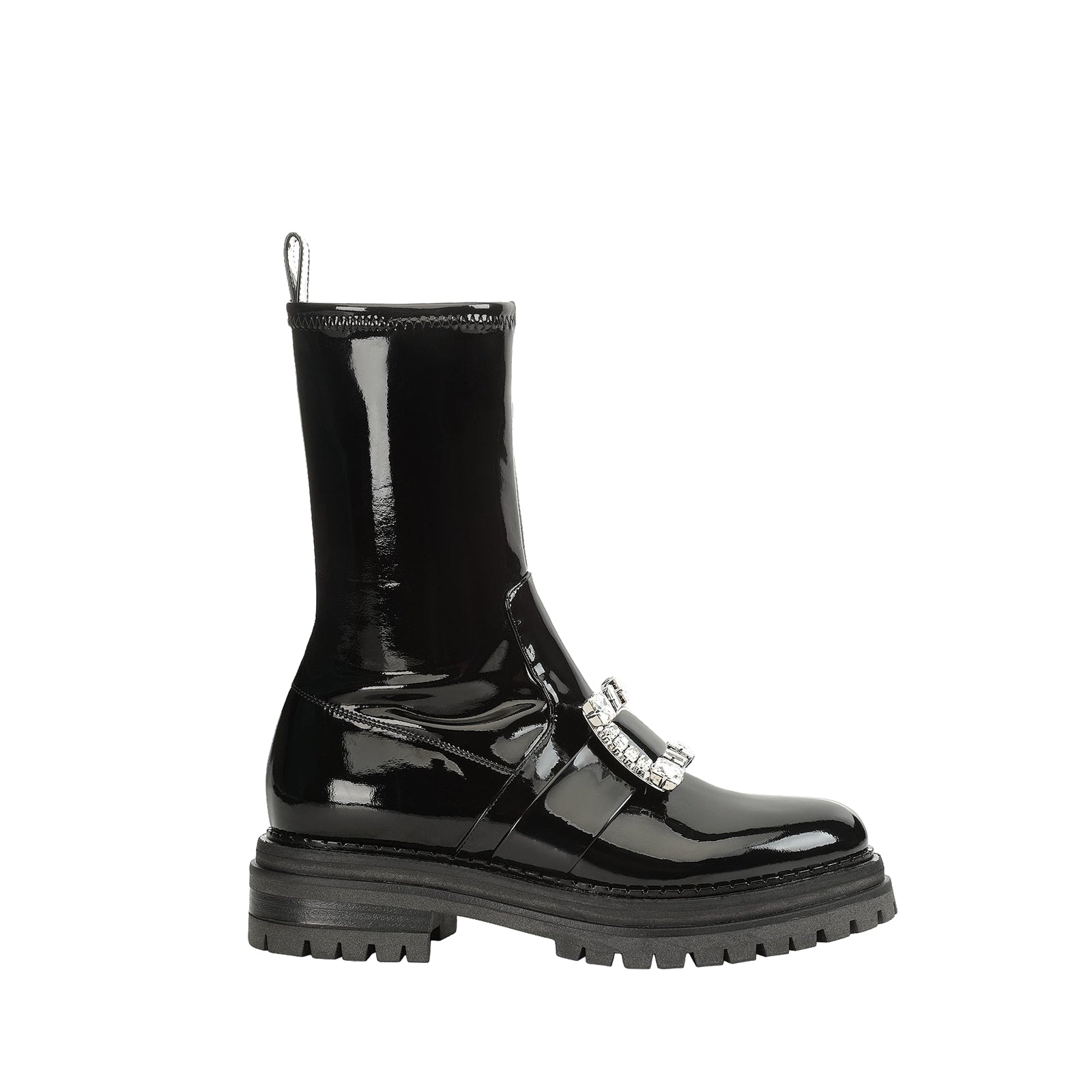 300€   Bottines Sr Prince en cuir - Nero