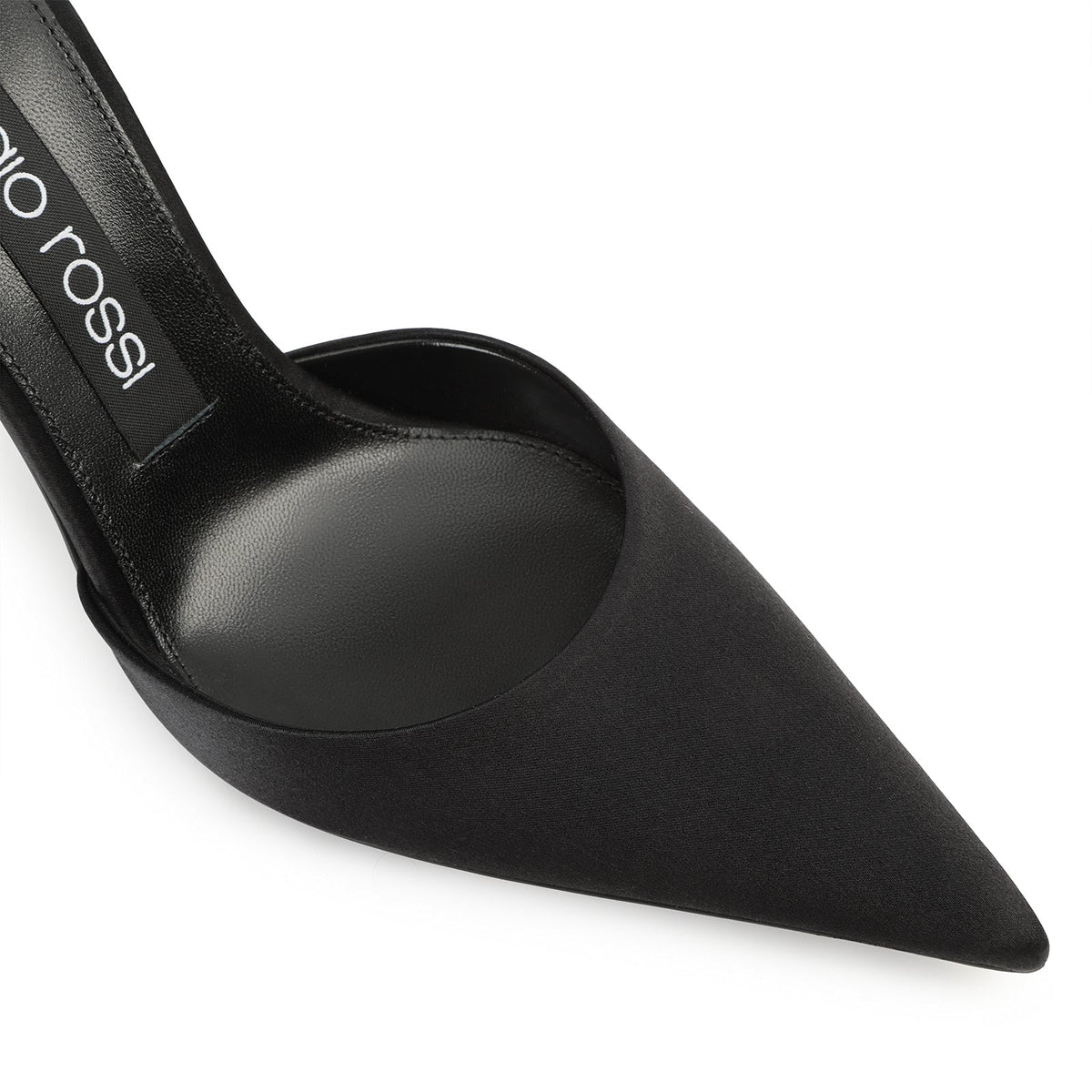 SR PARIS CRÊPE EN SATIN+CHAUSSURES STRASS
