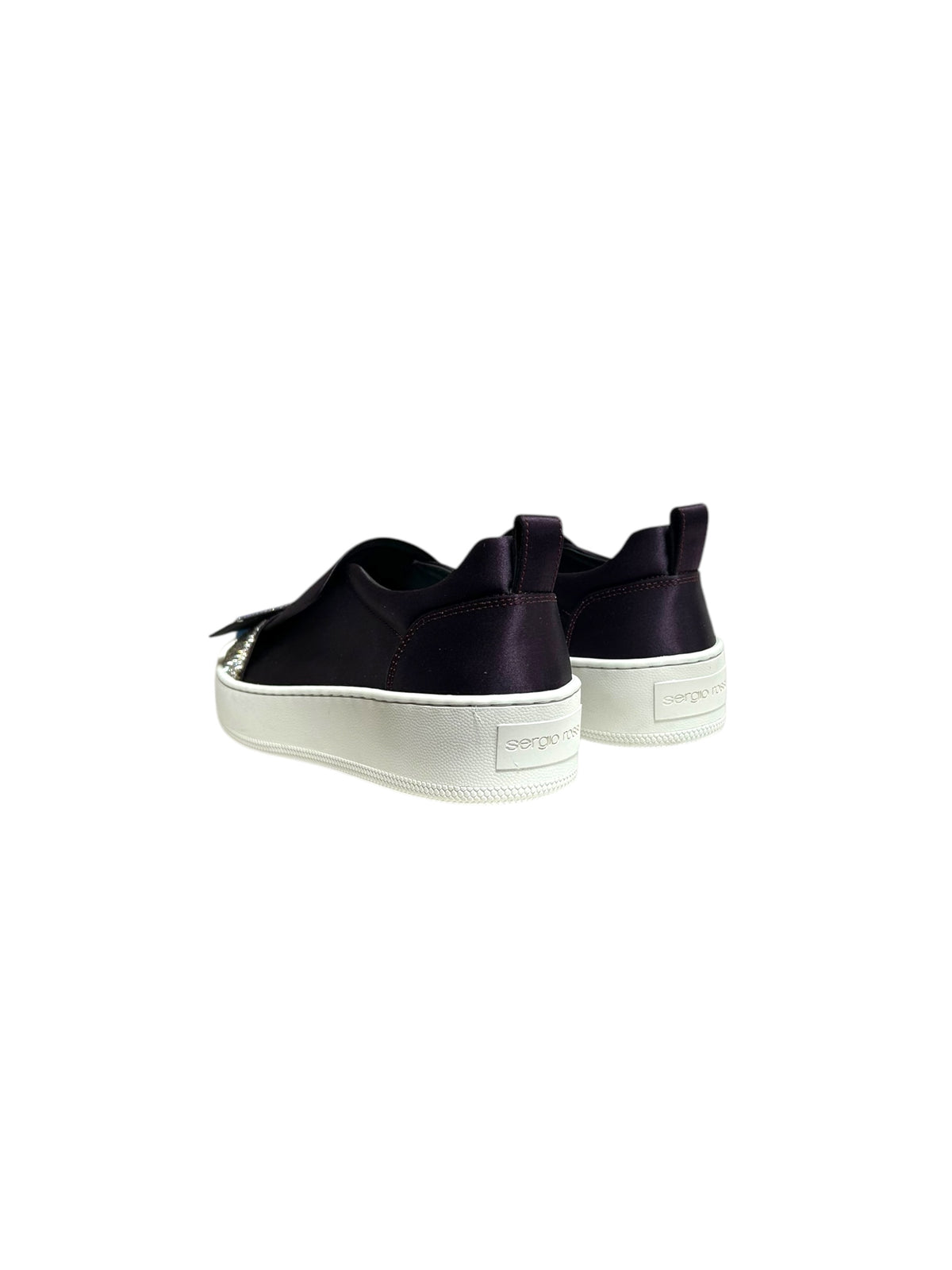 Silk rhinestone sneakers - Mora
