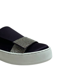 Silk rhinestone sneakers - Mora