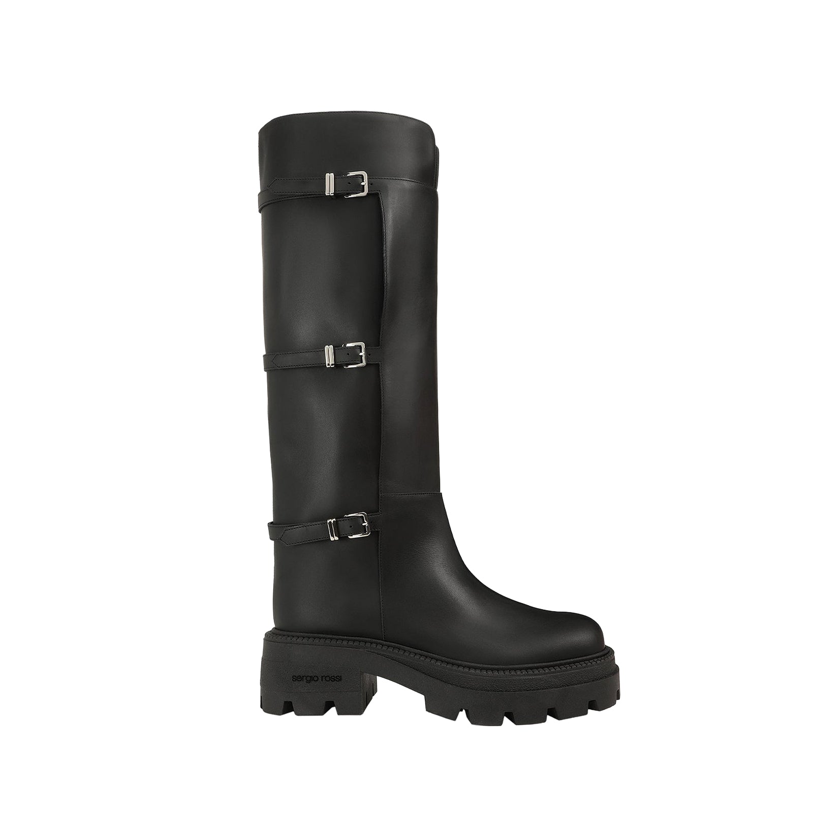 Sr Thalestris 65 leather boots - Nero