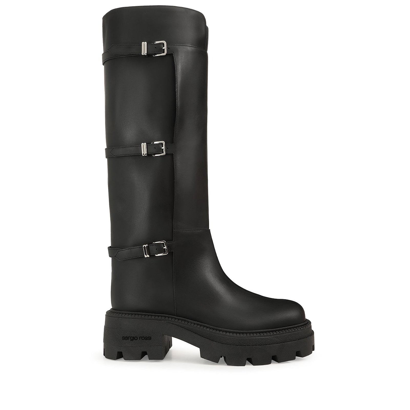 Bottes Sr Thalestris 65 en cuir - Nero
