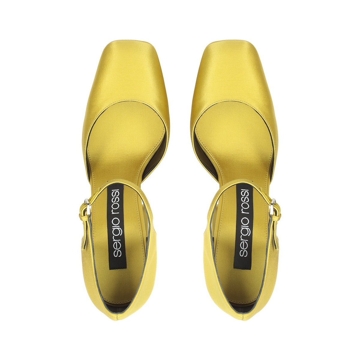SR ALICIA PLATFORM CHAUSSURES EN CRÊPE EN SATIN doublées