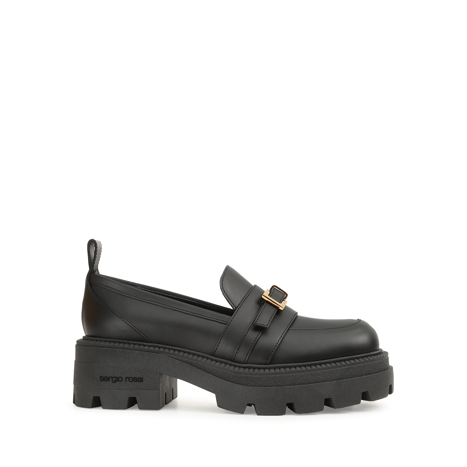 Mocassins Sr No en cuir - Nero