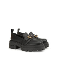 Mocassins Sr No en cuir - Nero
