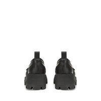 Mocassins Sr No en cuir - Nero