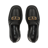 Mocassins Sr No en cuir - Nero