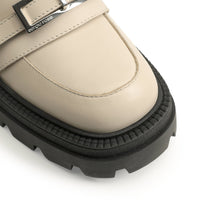Mocassins Sr No en cuir - Chalk