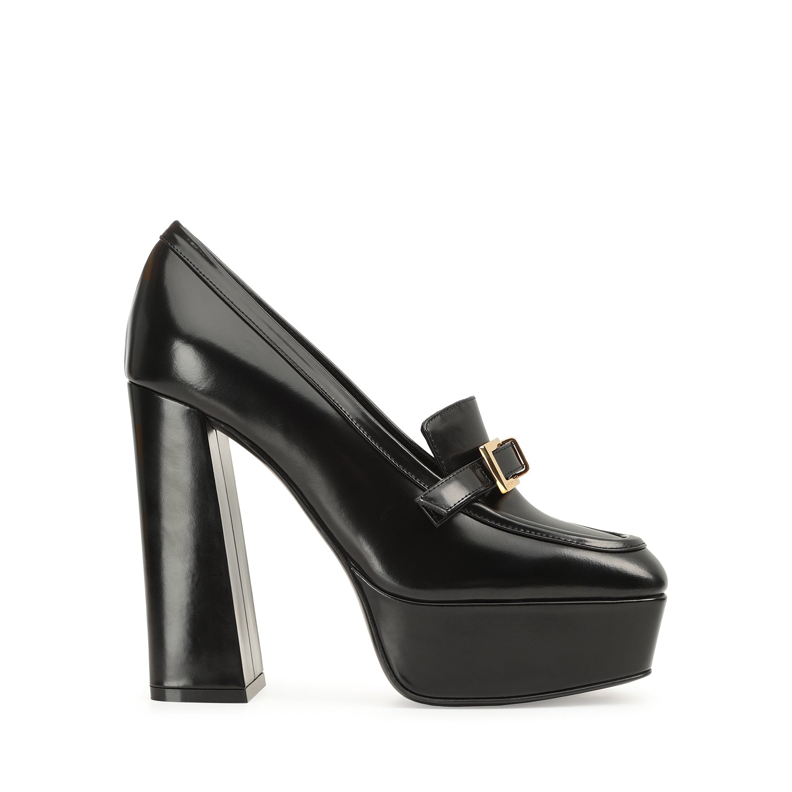 Escarpins à plateforme Sr Nora 85 en cuir - Nero