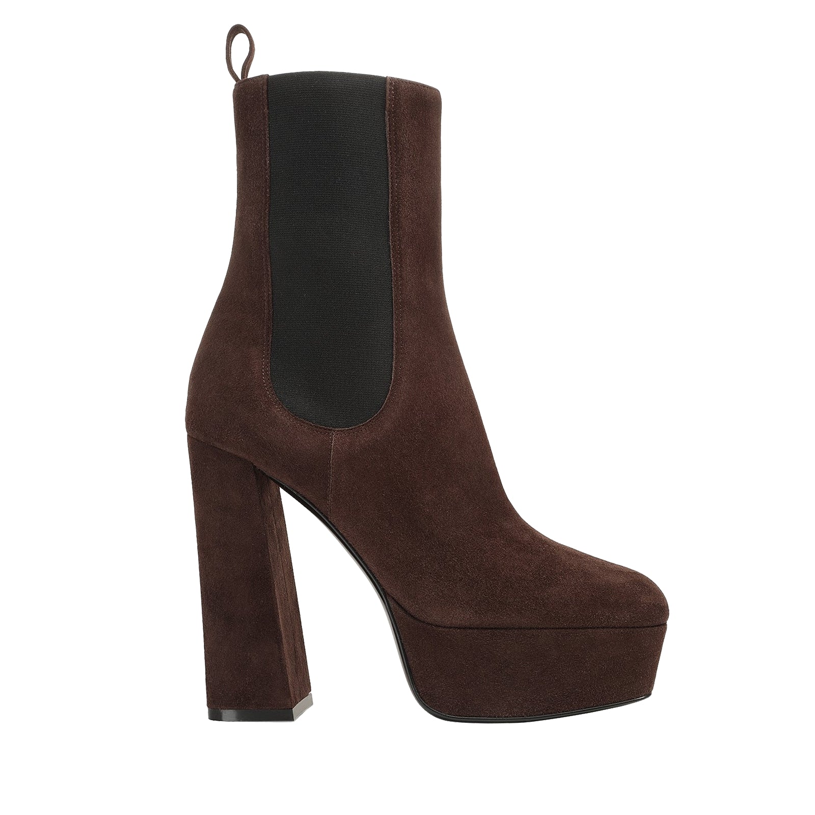 330€   Bottines Sr Alicia Platform 85 en cuir - Fondente