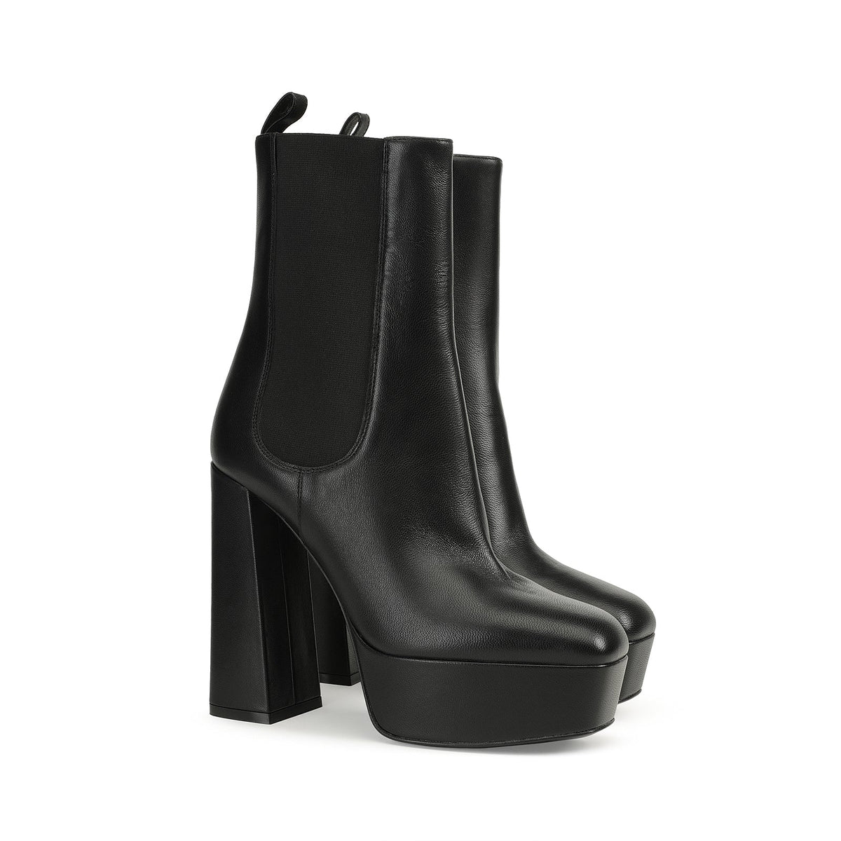 SR ALICIA PLATEFORME NAPPA SOIXANTE-DIX BOTTINES
