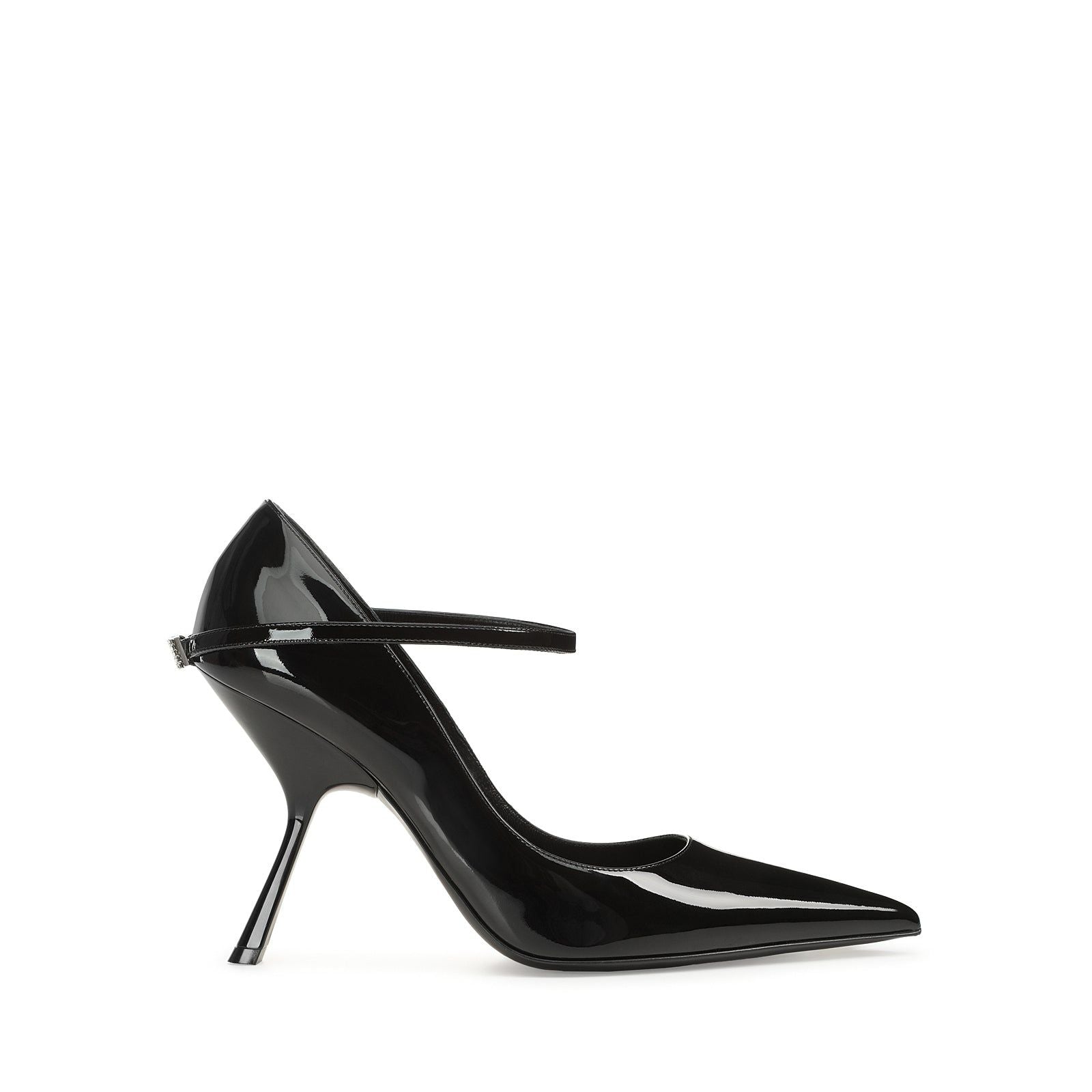 Escarpins Sr Bella 100 en cuir verni - Nero
