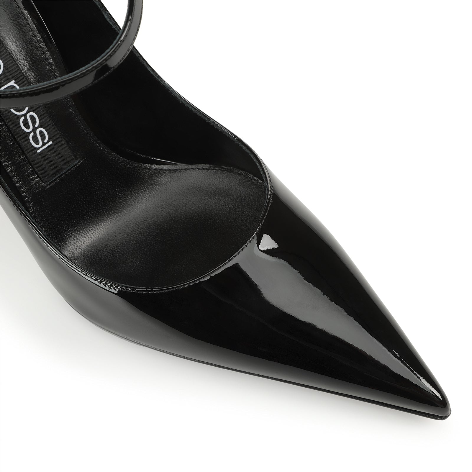 Escarpins Sr Bella 100 en cuir verni - Nero