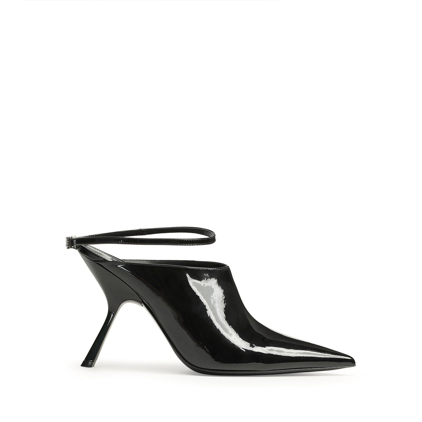 Mules à talons Sr Bella en cuir verni - Nero