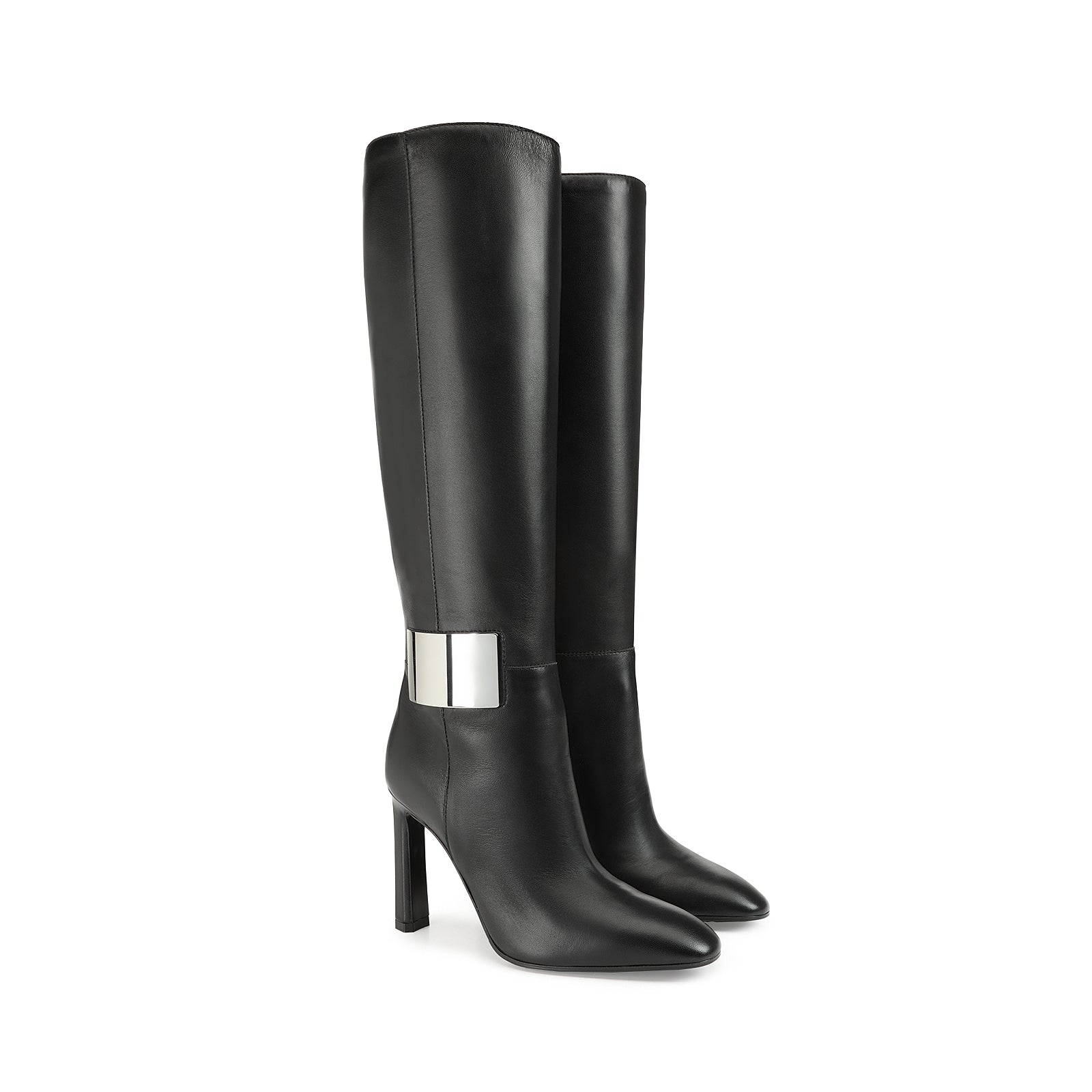 Bottes Sr Miroir 100 en cuir - Nero