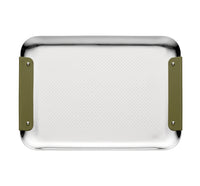 Plateau rectangle impérial 32x23 cm Club - Acier