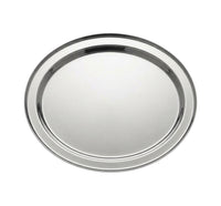 Round stainless steel tray - Steel