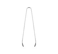 10 cm stainless steel ice tongs - Steel