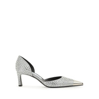 Area Dagger 60 pumps - Silver & Crystal
