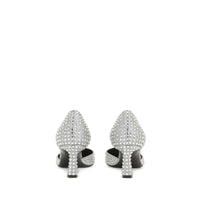 Area Dagger 60 pumps - Silver & Crystal