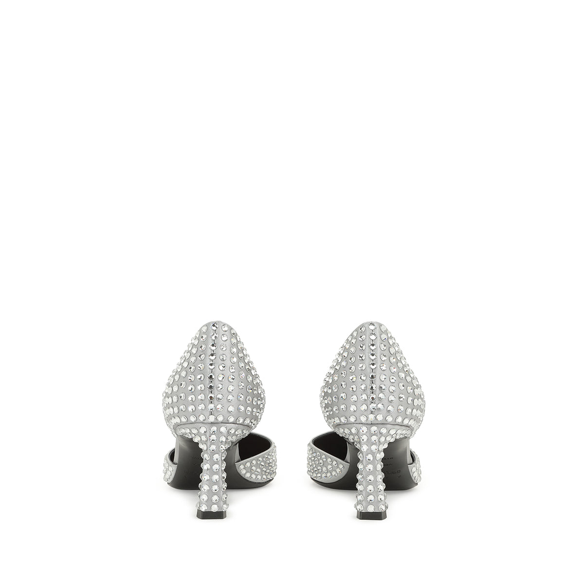 Area Dagger 60 pumps - Silver & Crystal