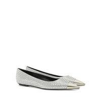 Ballerines Area Dagger - Silver & Crystal