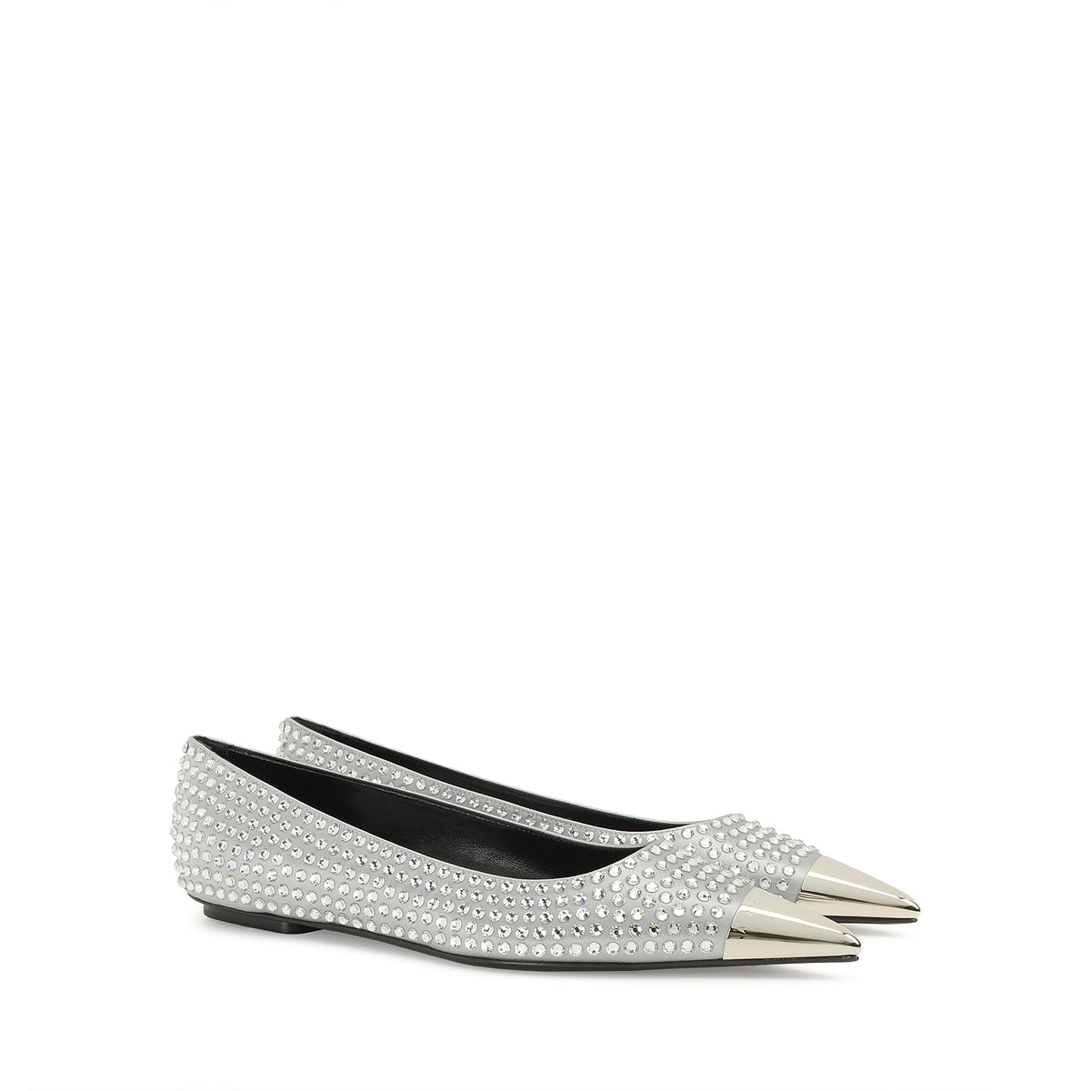 Ballerines Area Dagger - Silver & Crystal