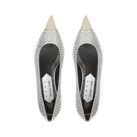 Ballerines Area Dagger - Silver & Crystal