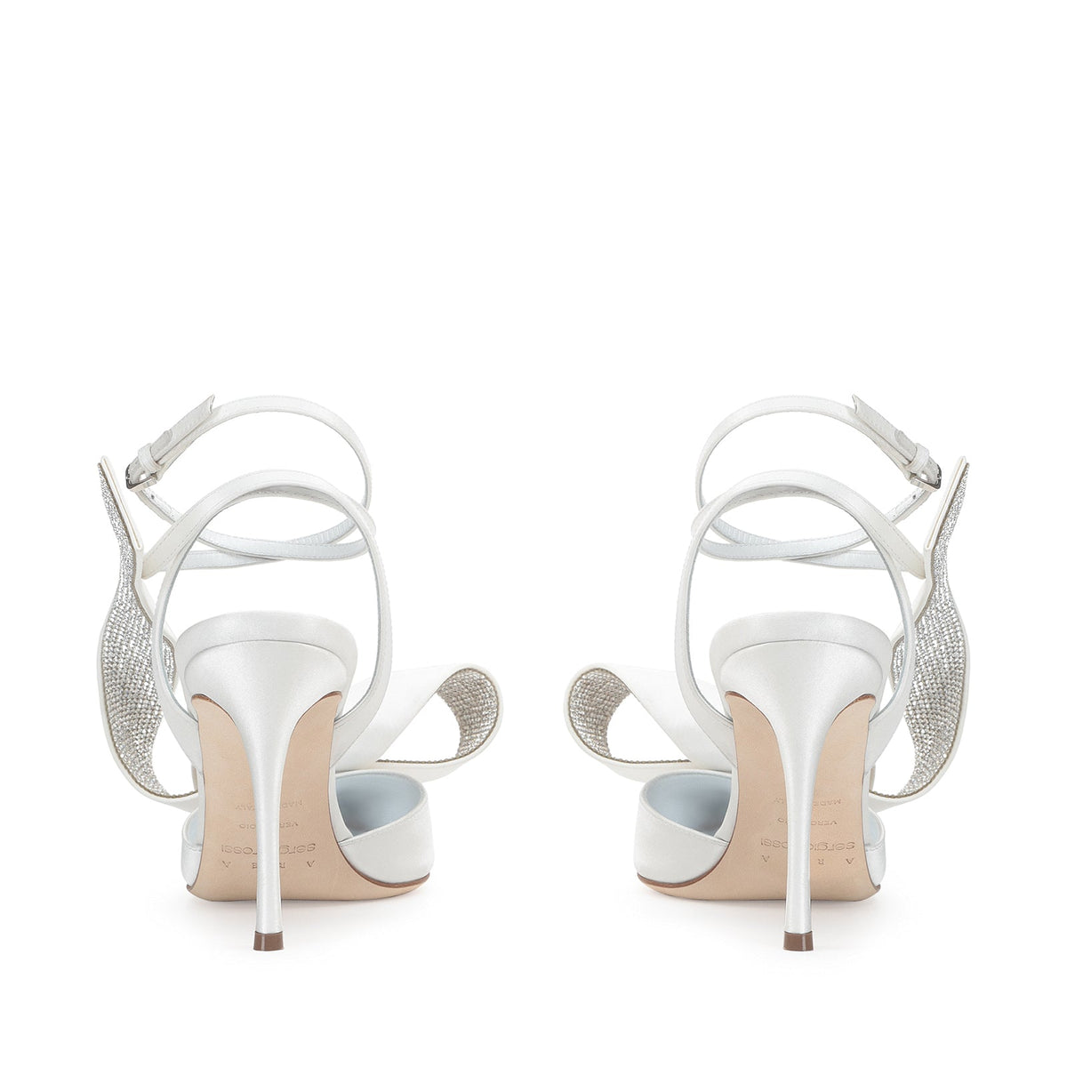 Slingback Area Marquise 90 - Bianco