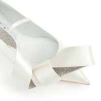Ballerines Area Marquise - Bianco & Crystal