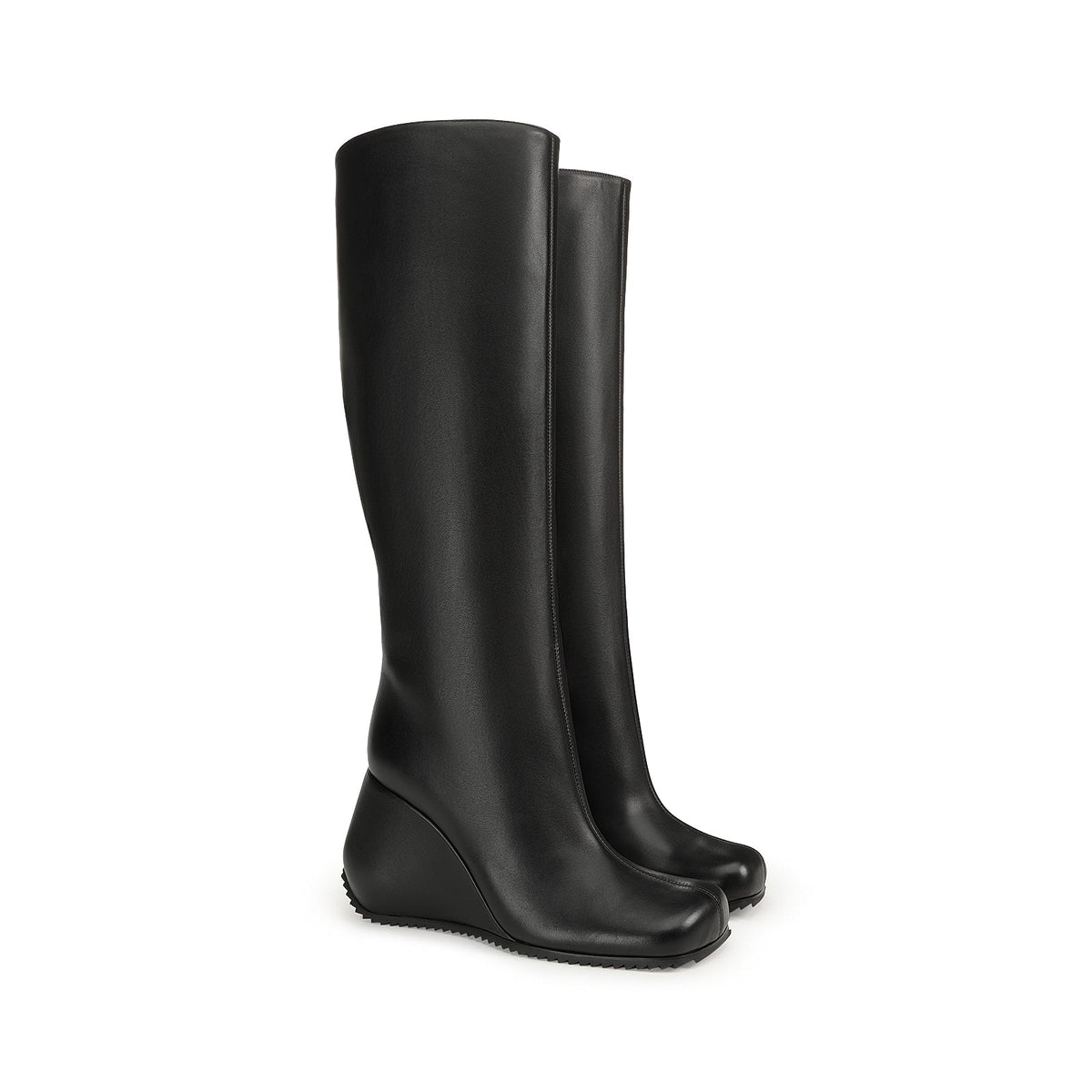 BOTTES SOUPLES NAPPA ROUGES