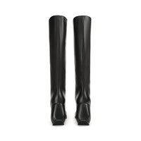 BOTTES SOUPLES NAPPA ROUGES