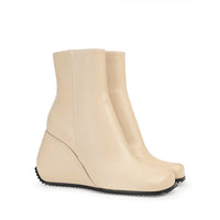 BOTTINES NAPPA ROUGES SOUPLES