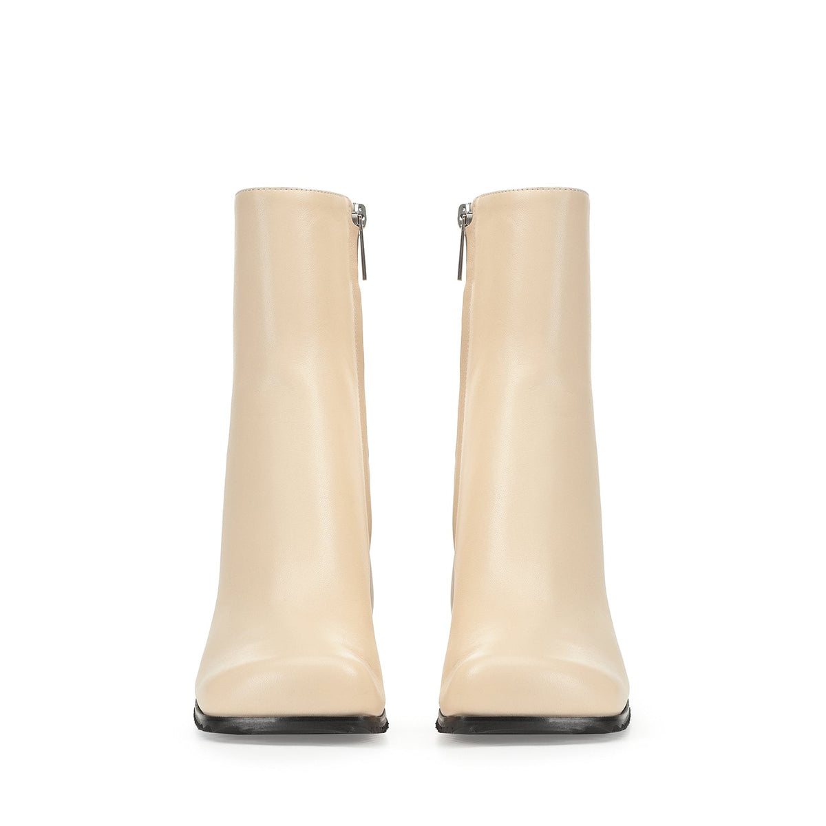 BOTTINES NAPPA ROUGES SOUPLES