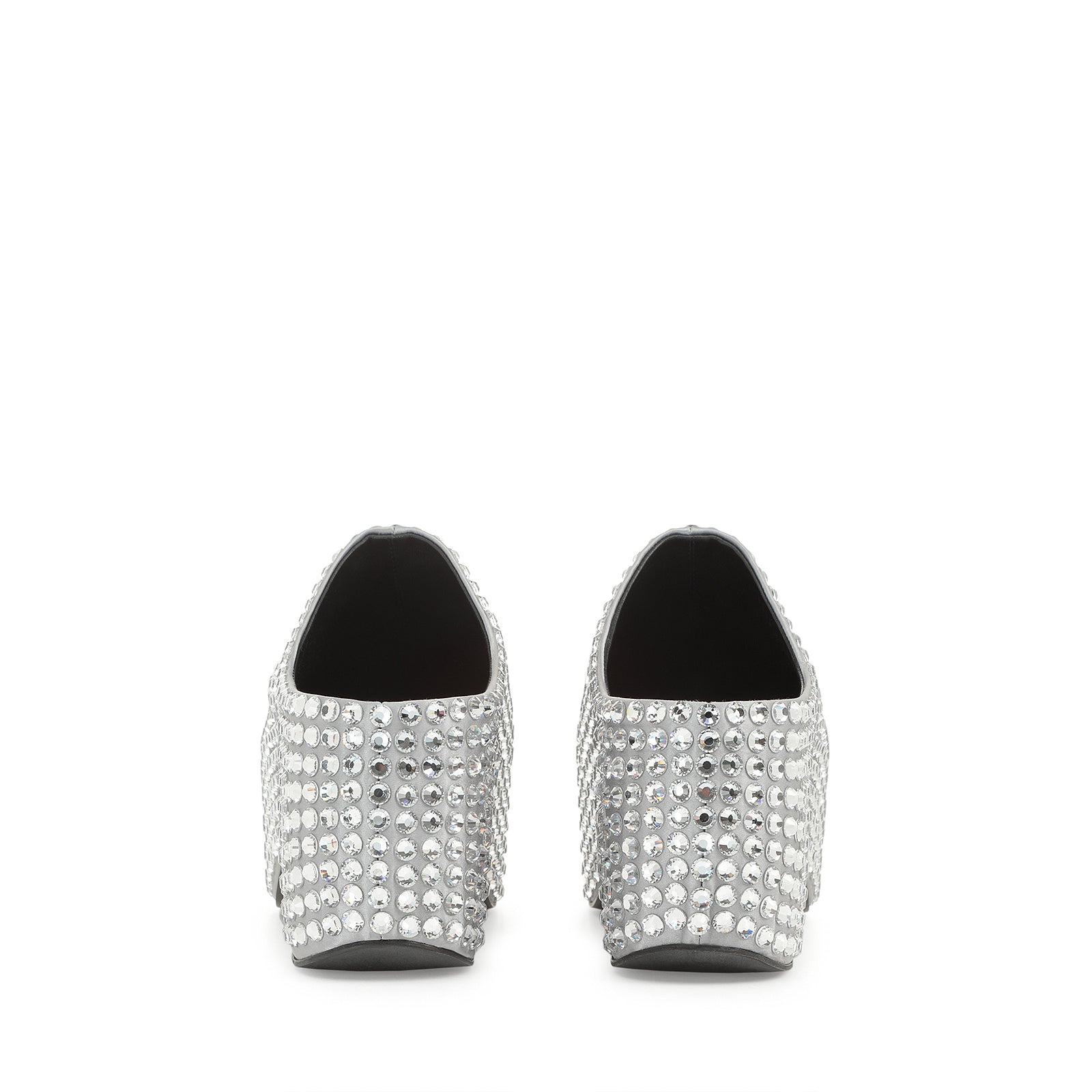 Mules compensées Area Bomb - Silver & Crystal
