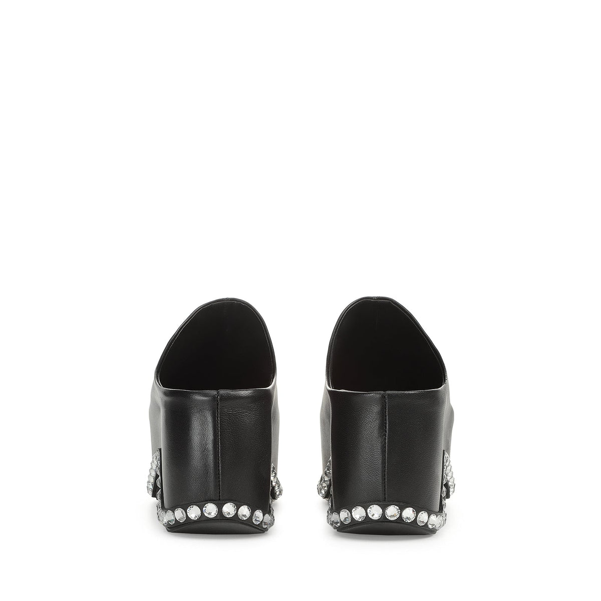 Mules compensées Area Bomb 75 - Nero